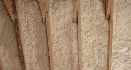 closed-cell spray foam for Norman applications