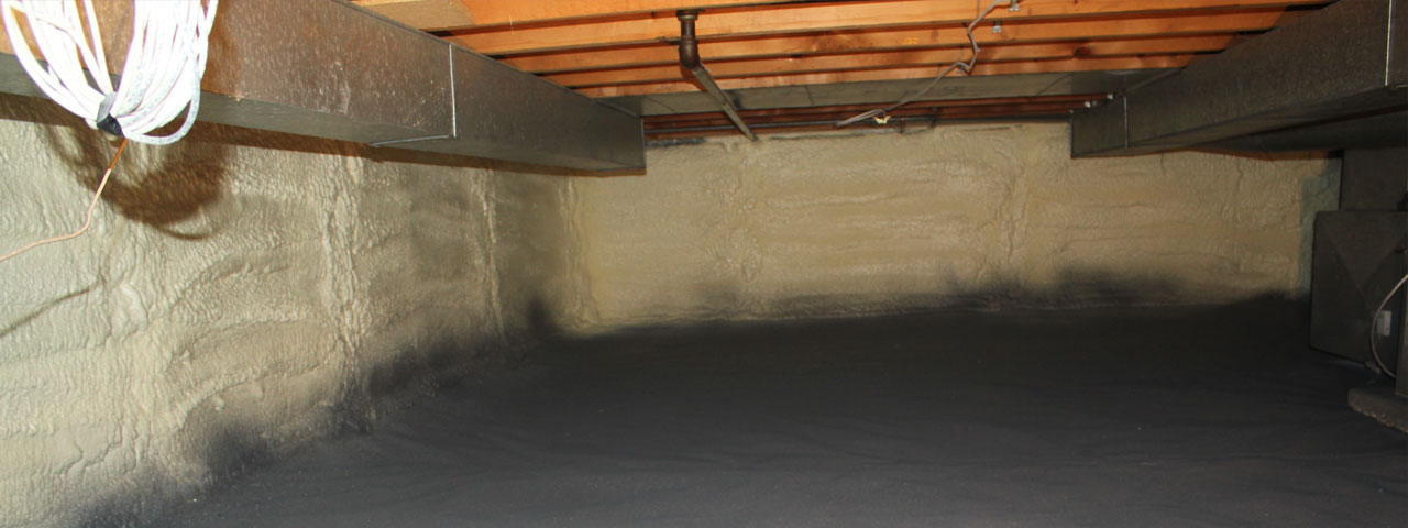 Norman spray foam insulation for crawl spaces